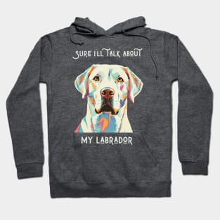 Retro Labrador Retriever graphic Hoodie